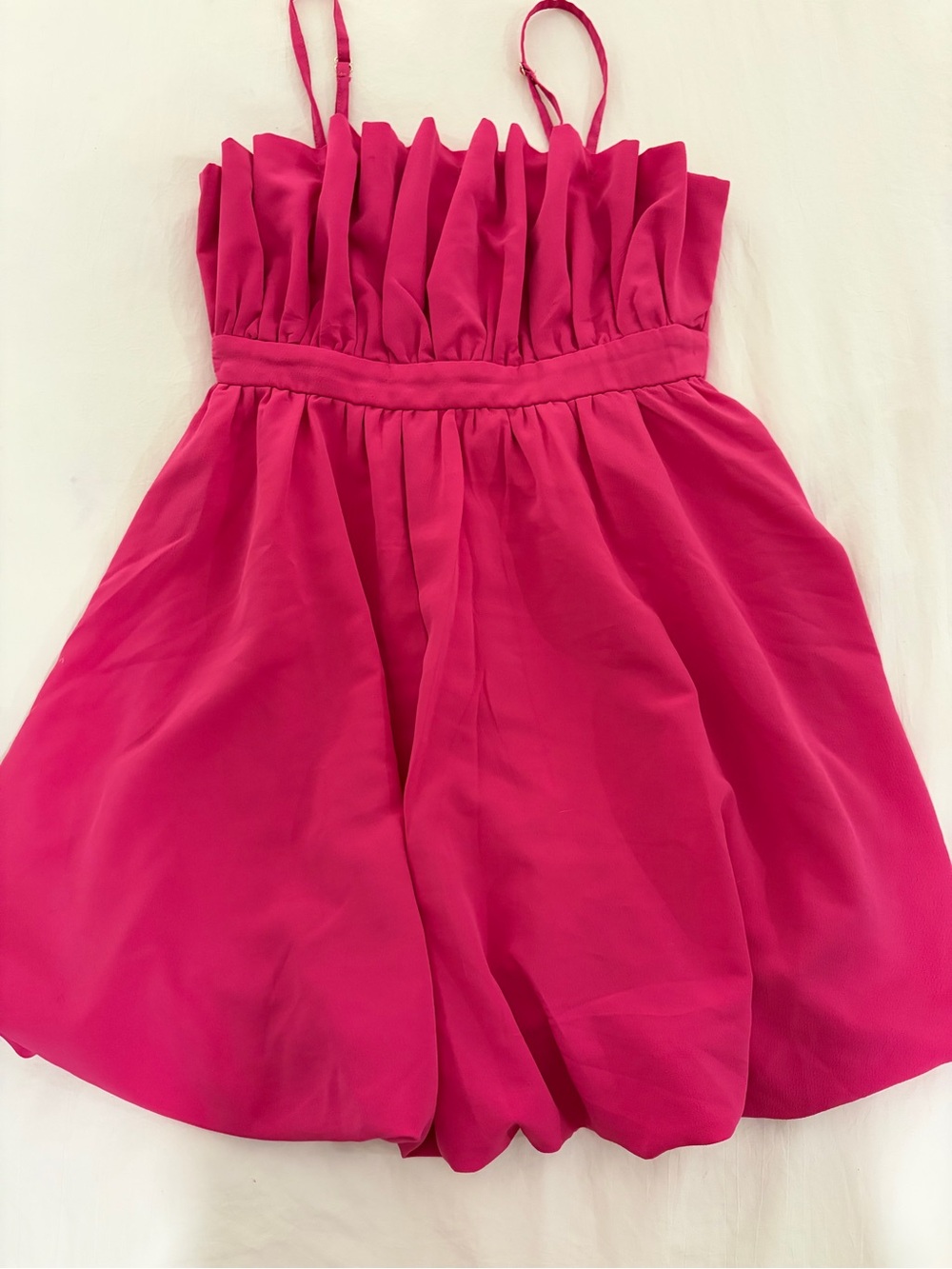 kate spade Hot Pink bubble dress